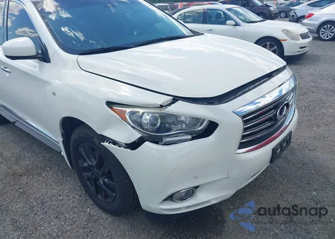 2015 Infiniti Qx60 из США, поврежденный, VIN 5N1AL0MM1FC504553